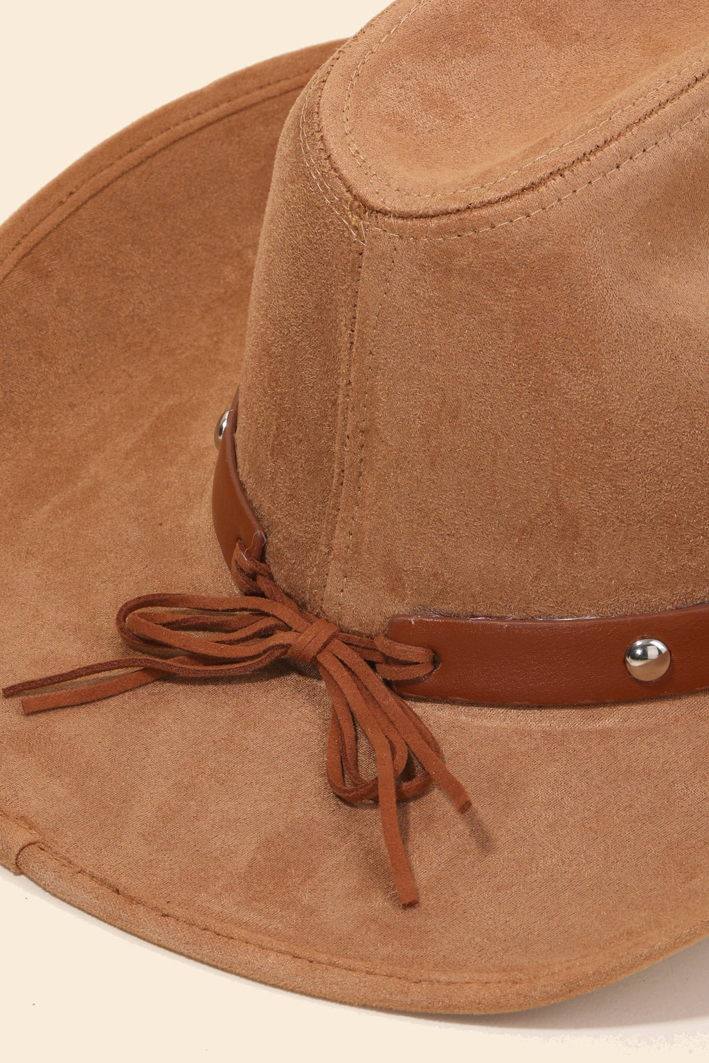 Studded Brim Cowboy Hat