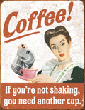 Ephemera - Coffee Shaking Tin Sign
