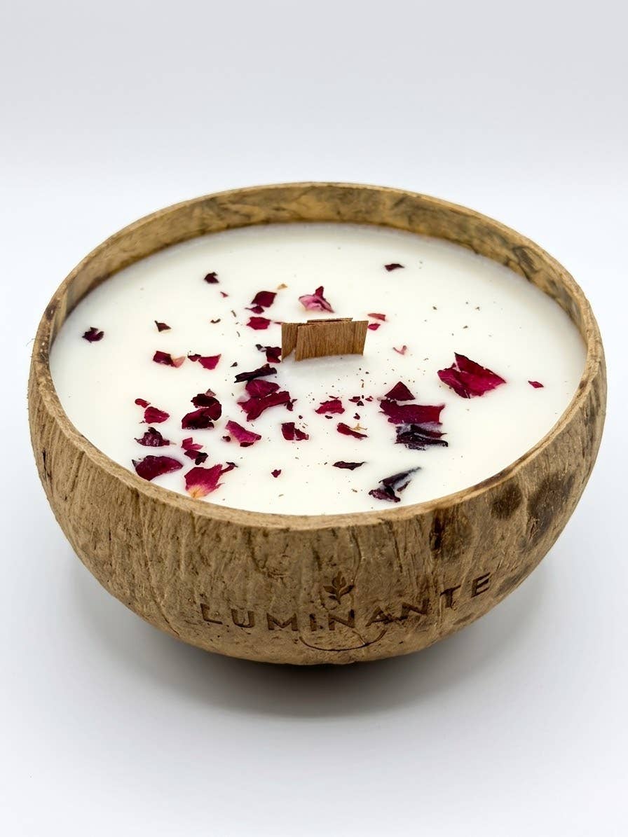 Coconut Candle - Grows into a plant - Candy Apple