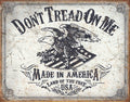 DTOM - Land of the Free Tin Sign