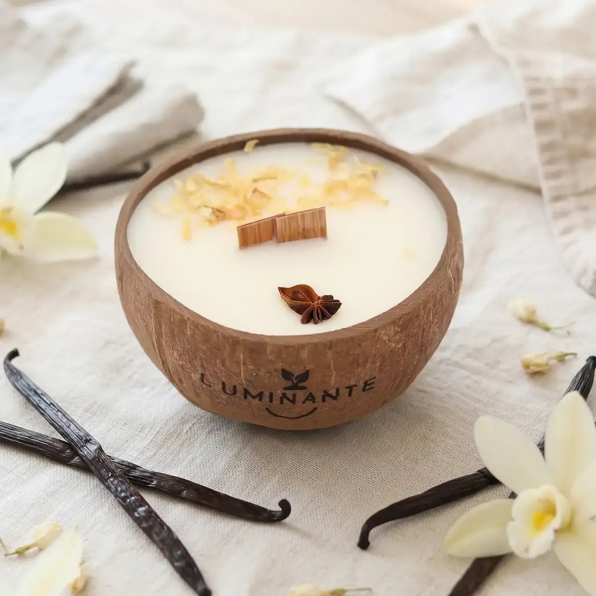 Coconut Candle - Grows into a plant - Vanilla