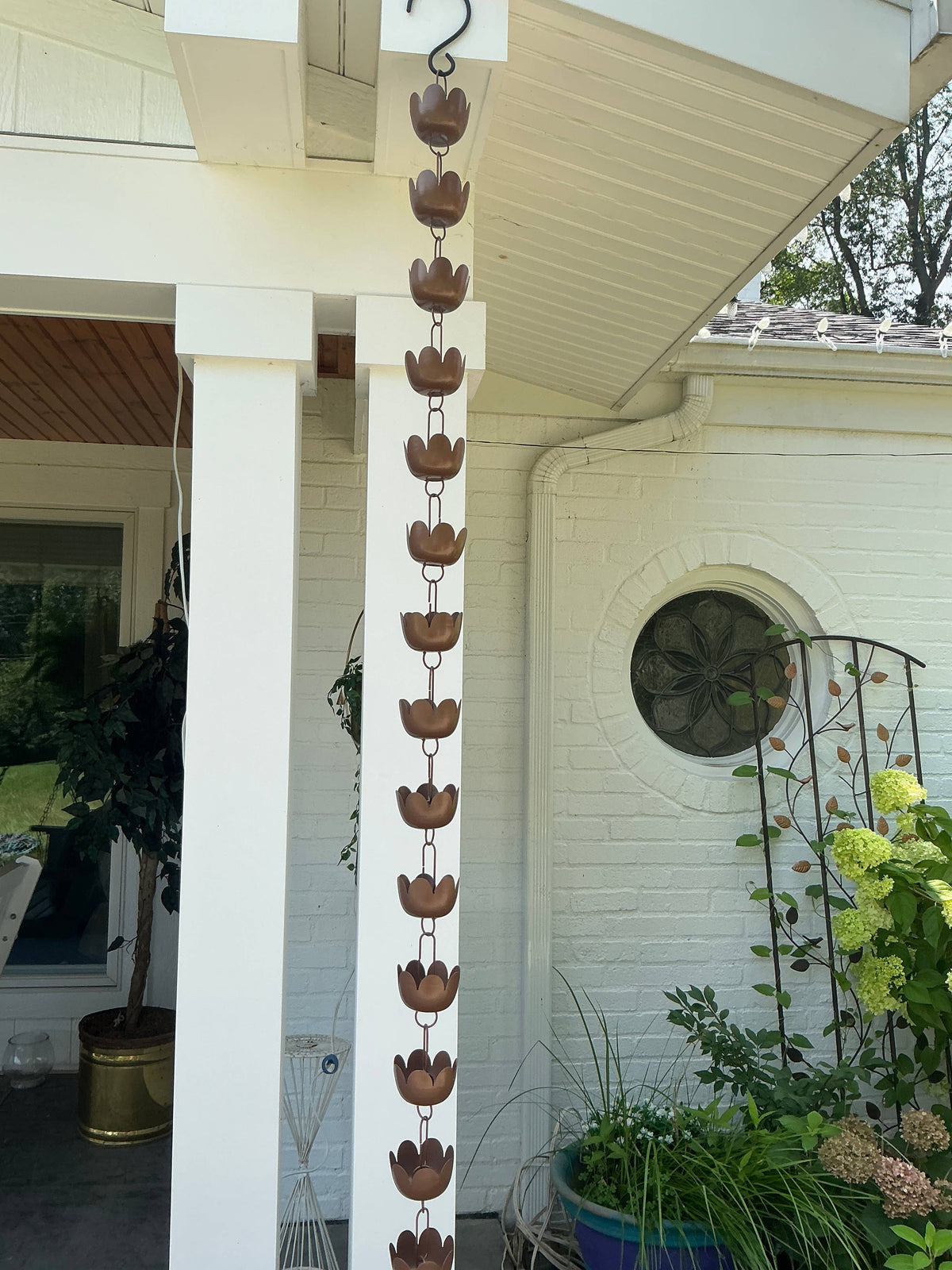 Tulip Cup Rain Chain