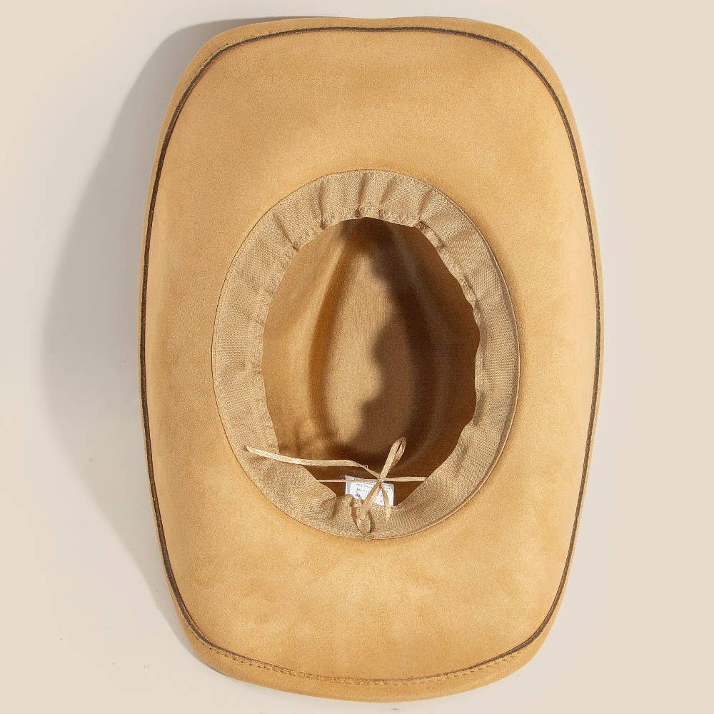Western Concho Strap Belt Cowboy Hat