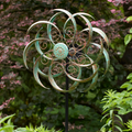 Floral Wind Spinner - Verdi Gris
