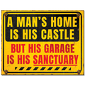 Sanctuary Tin Sign