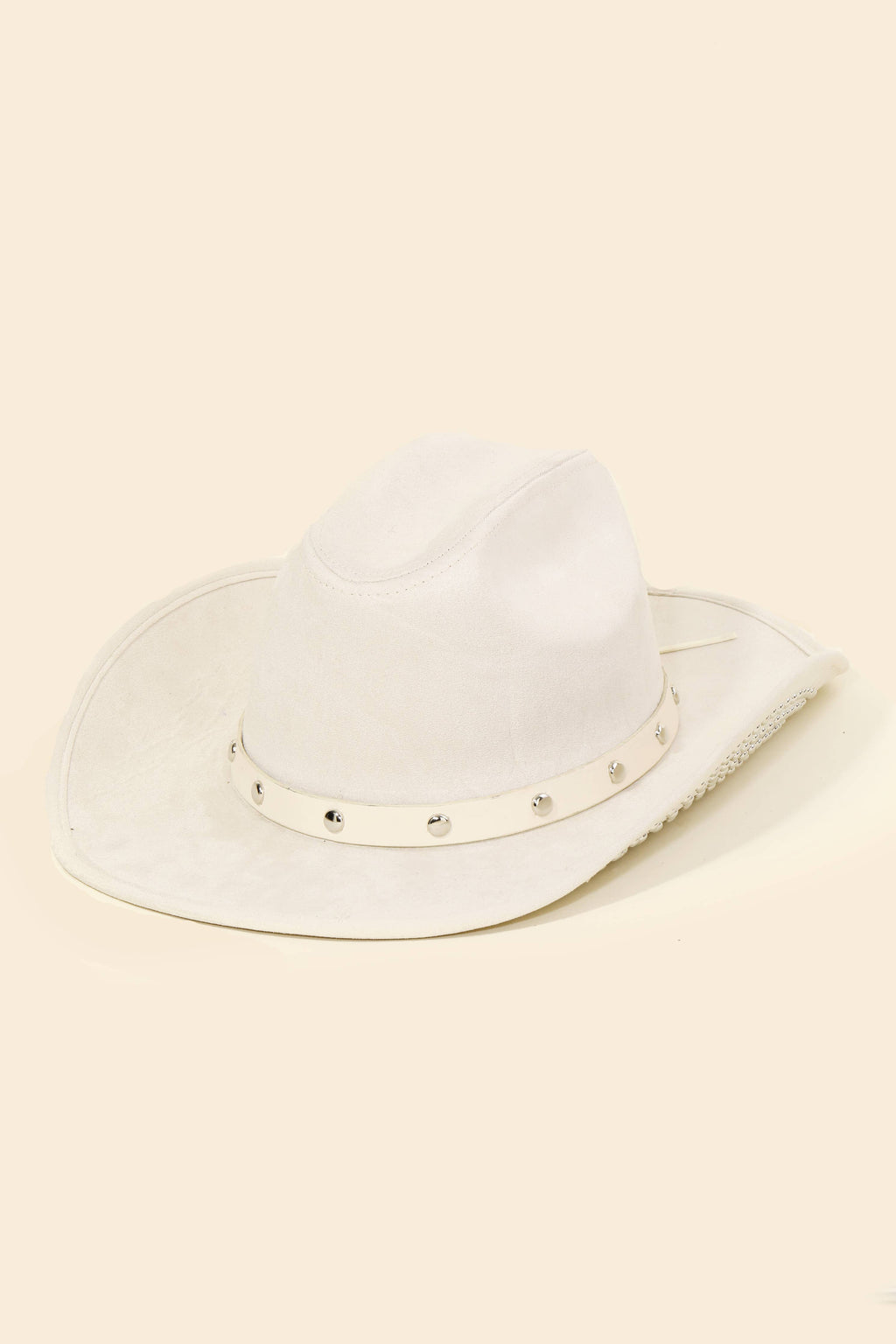 Studded Brim Cowboy Hat