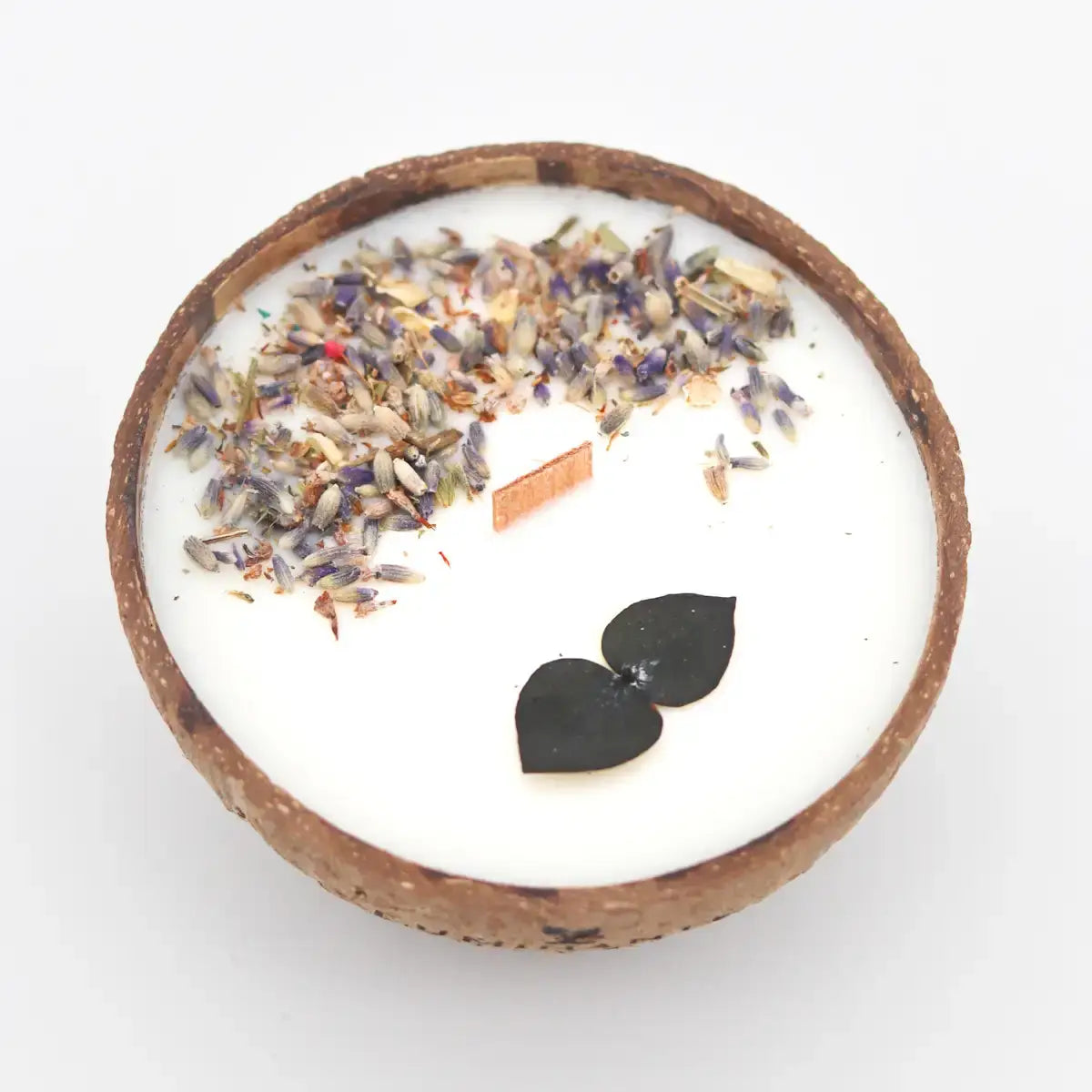 Coconut candle - grows into a plant - lavender