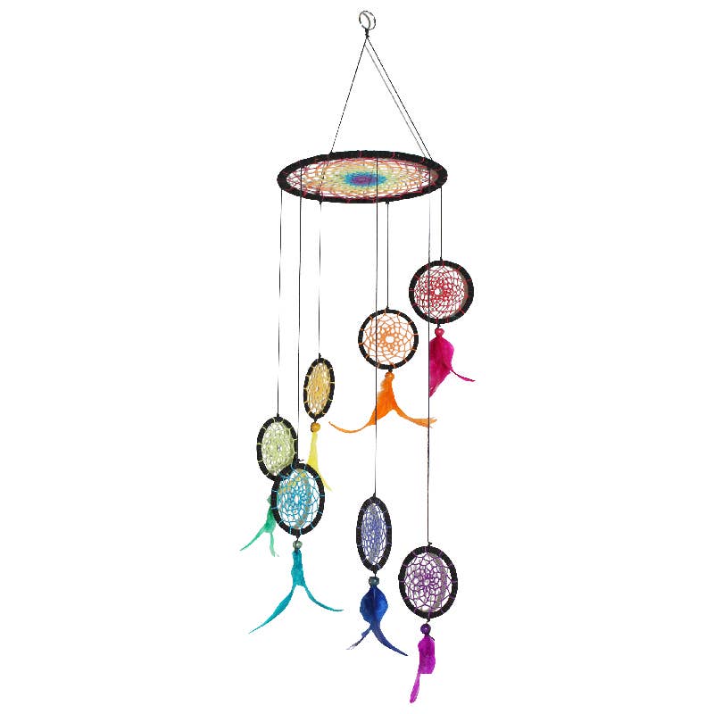 Rainbow Dreamcatcher - Ethereal Charm