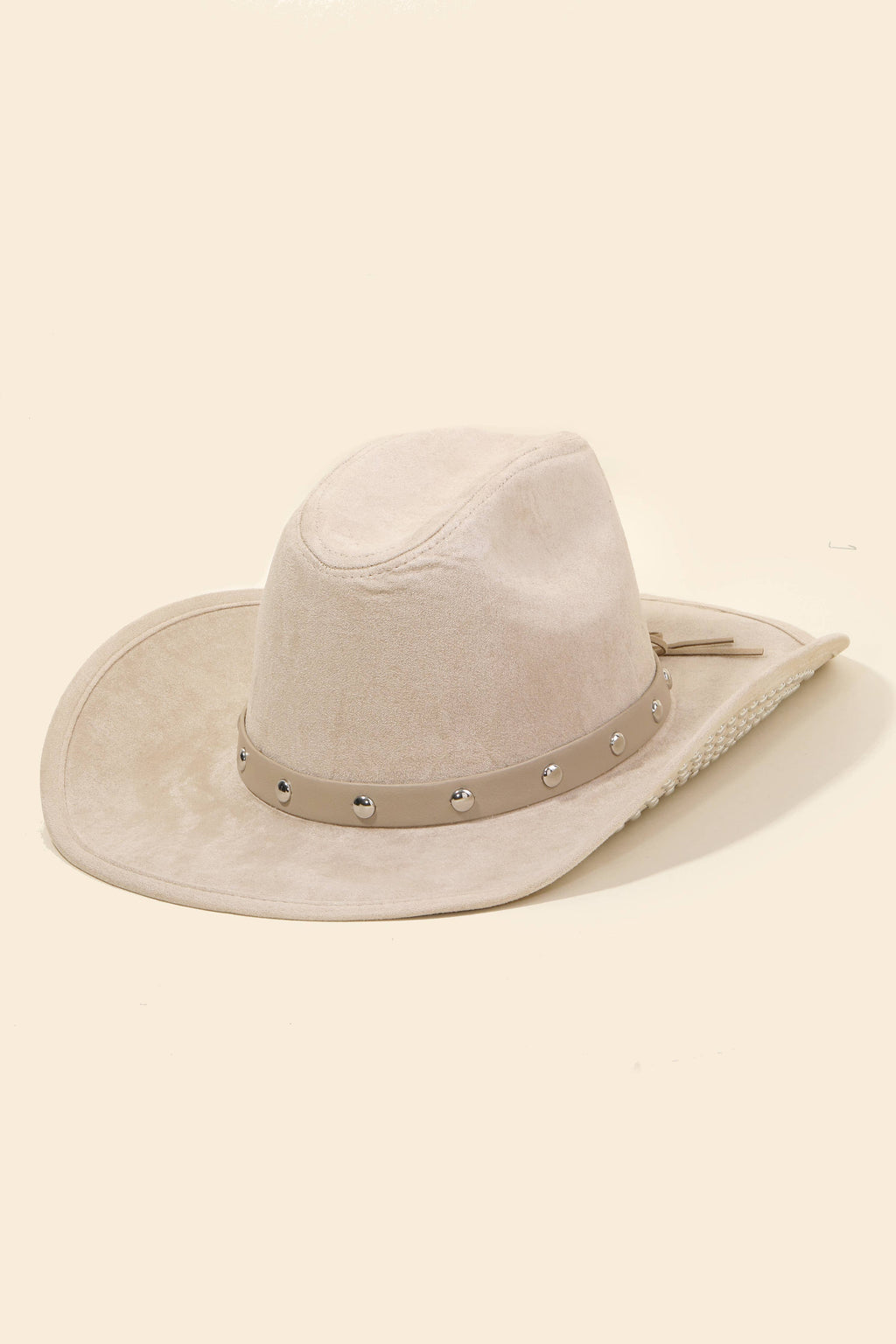 Studded Brim Cowboy Hat