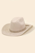 Studded Brim Cowboy Hat