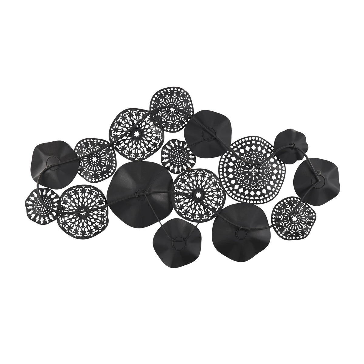 Contemporary Multi Colored Metal Wall Decor
