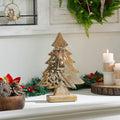 Natural Wooden Christmas Tree 11.75in – Ornate Evergreen