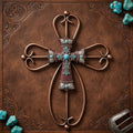 METAL WITH RESIN CROSS