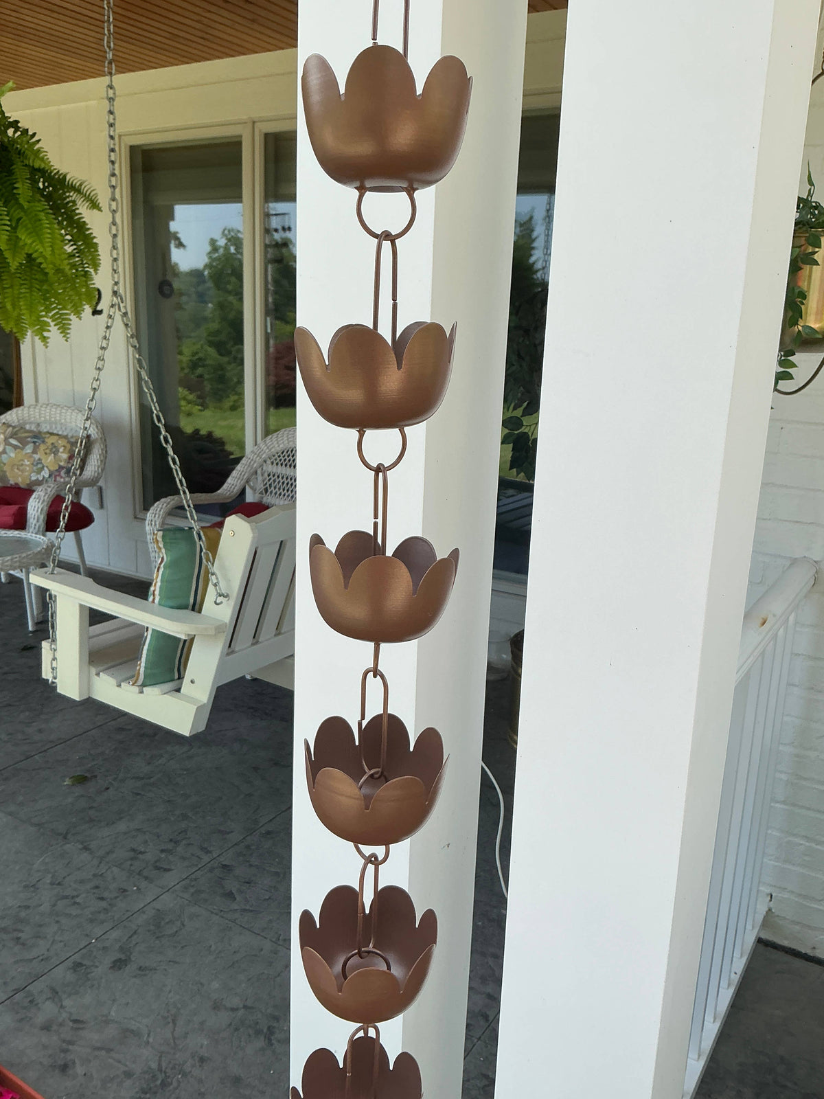 Tulip Cup Rain Chain