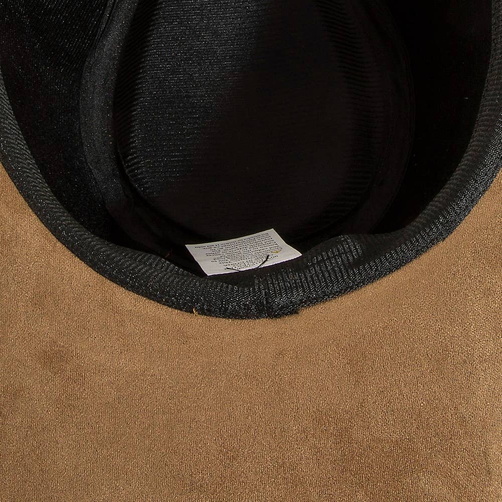 Faux Leather Chain Strap Western Cowboy Hat