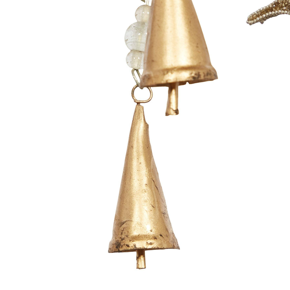 Eclectic Gold Metal Windchime - 892172