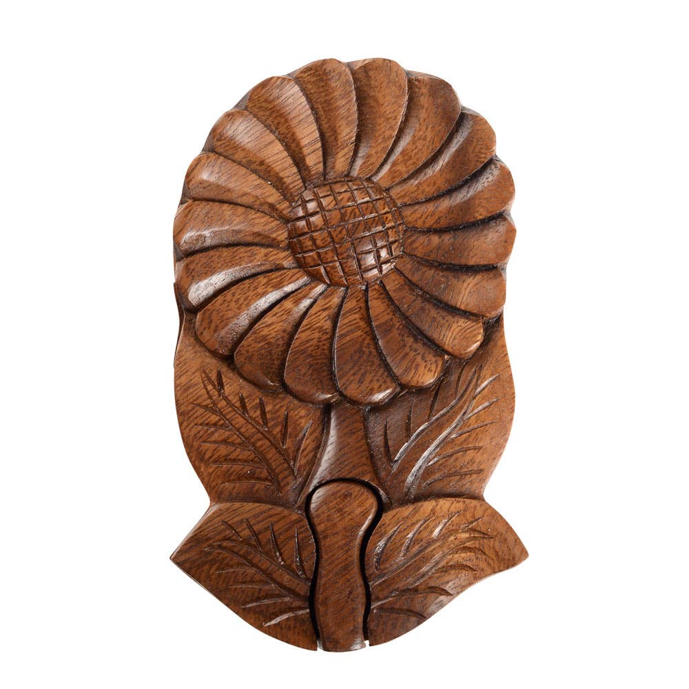 Sunflower Puzzle Box