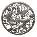Wall Art Fluttering Butterflies, Haitian Home Decor 23"