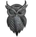 Haitian Metal Owl Wall Art Steel Drum Sculpture Handcrafted