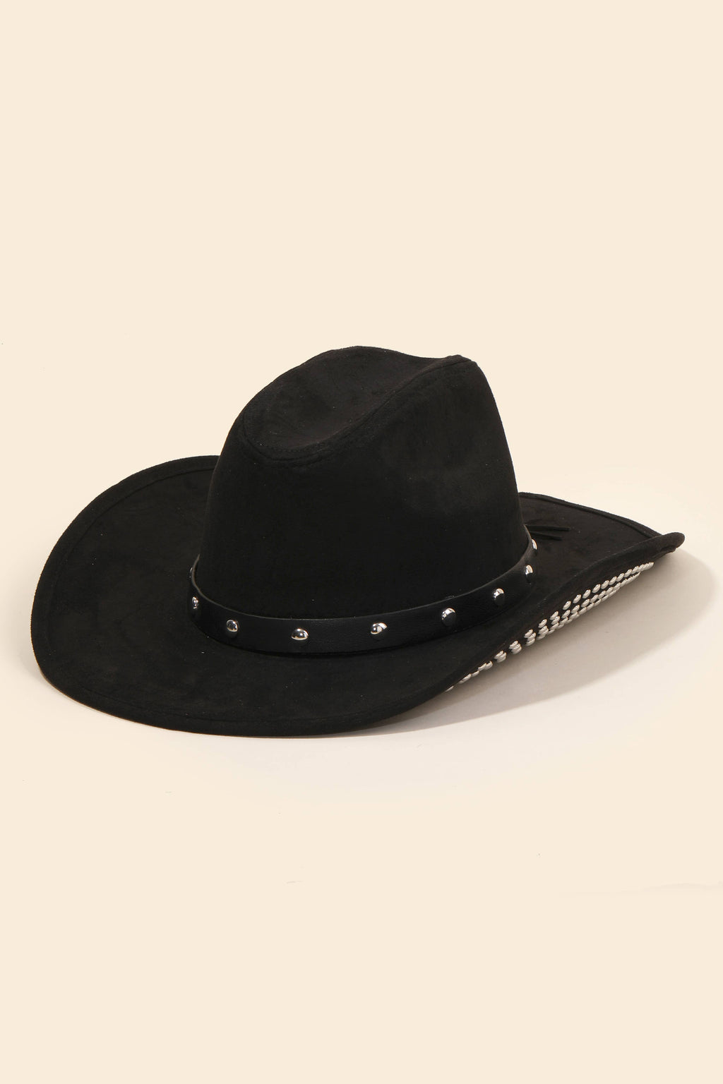 Studded Brim Cowboy Hat