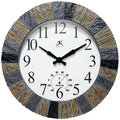 Outdoor Round Multi-Color Wall Clock 13 Inch