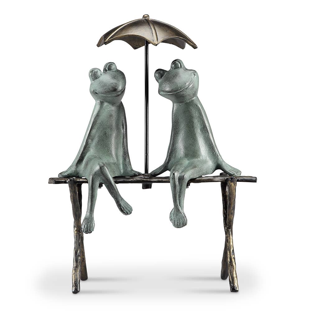 Frog Lovers Garden Sculpture (