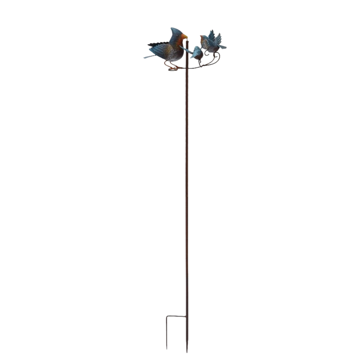 Baby Blue Birds Balancer Garden Stake