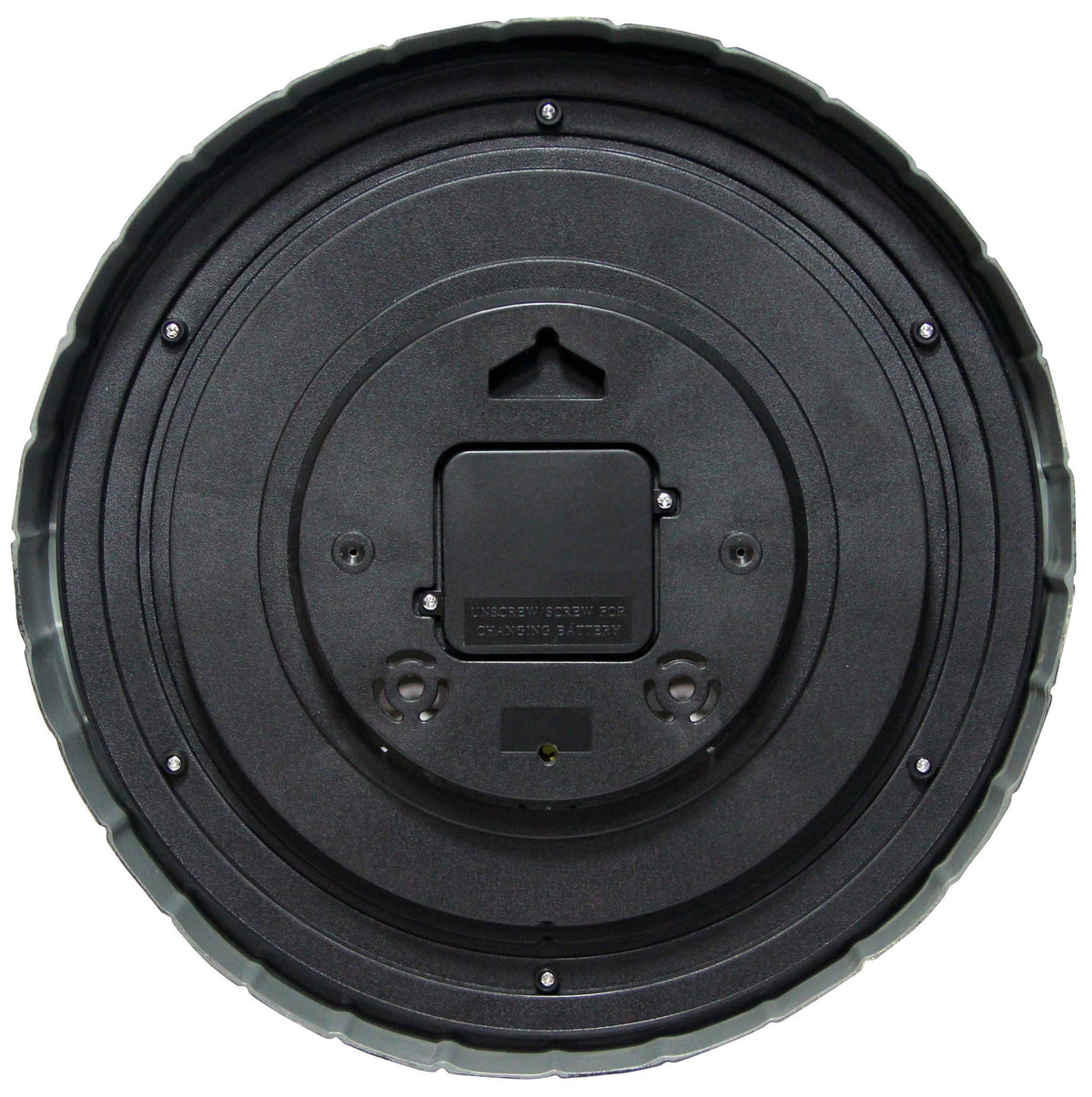 Outdoor Round Multi-Color Wall Clock 13 Inch