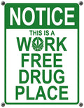 Work Place Tin Sign