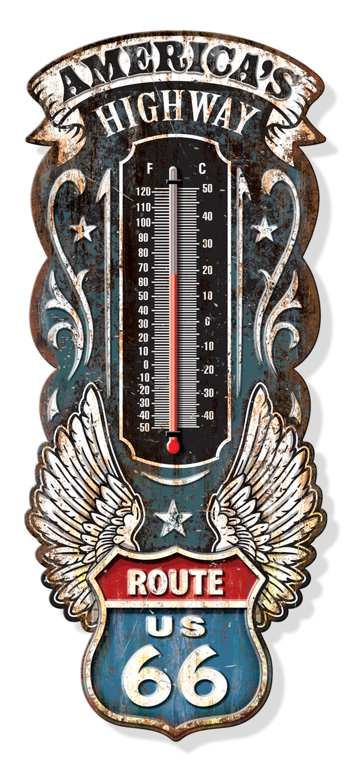 Thermometer - Route 66