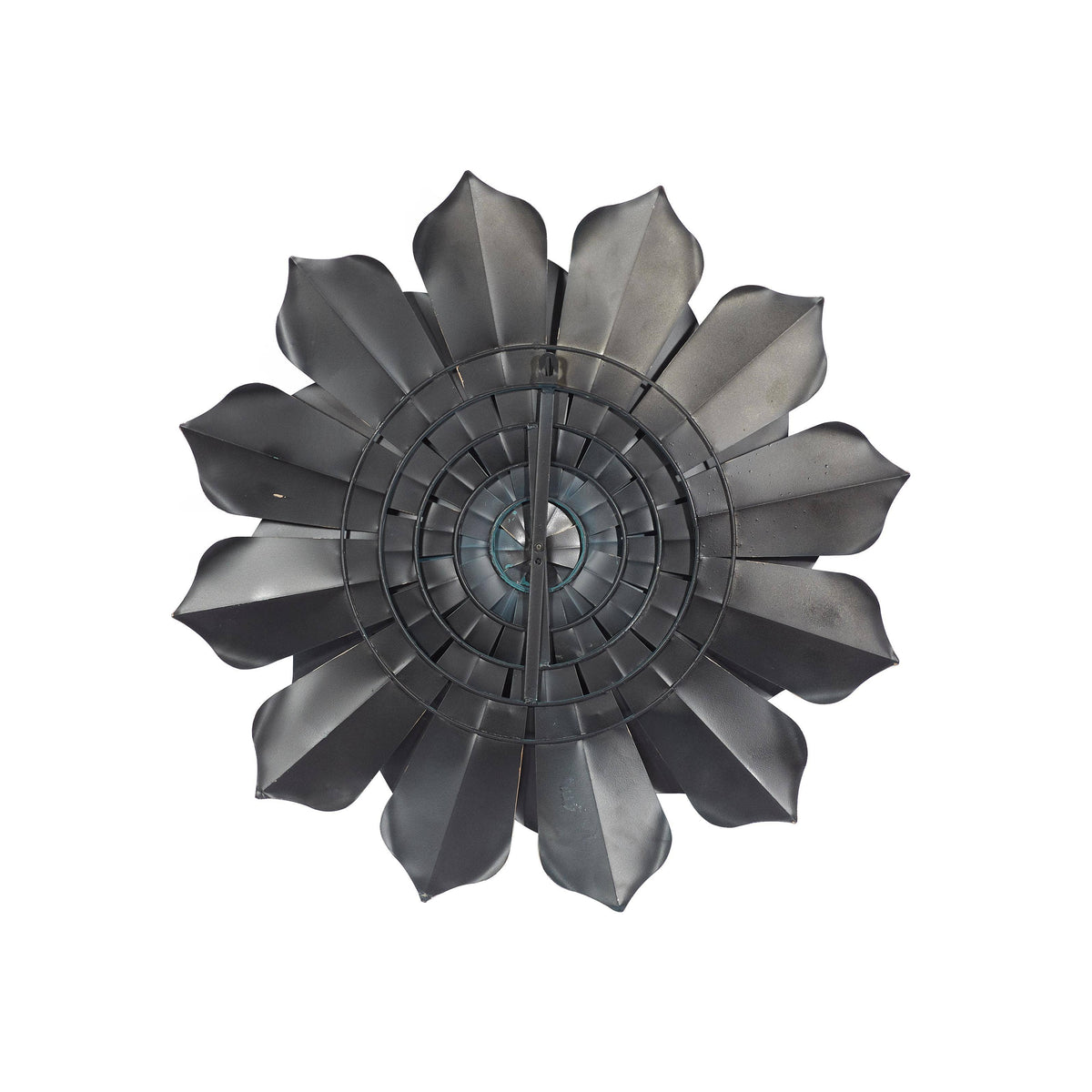 Traditional Teal Metal Wall Decor - 894657