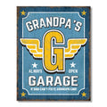 Grandpa's Tin Sign