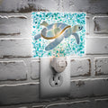 Fused Glass Sea Turtle Night Light