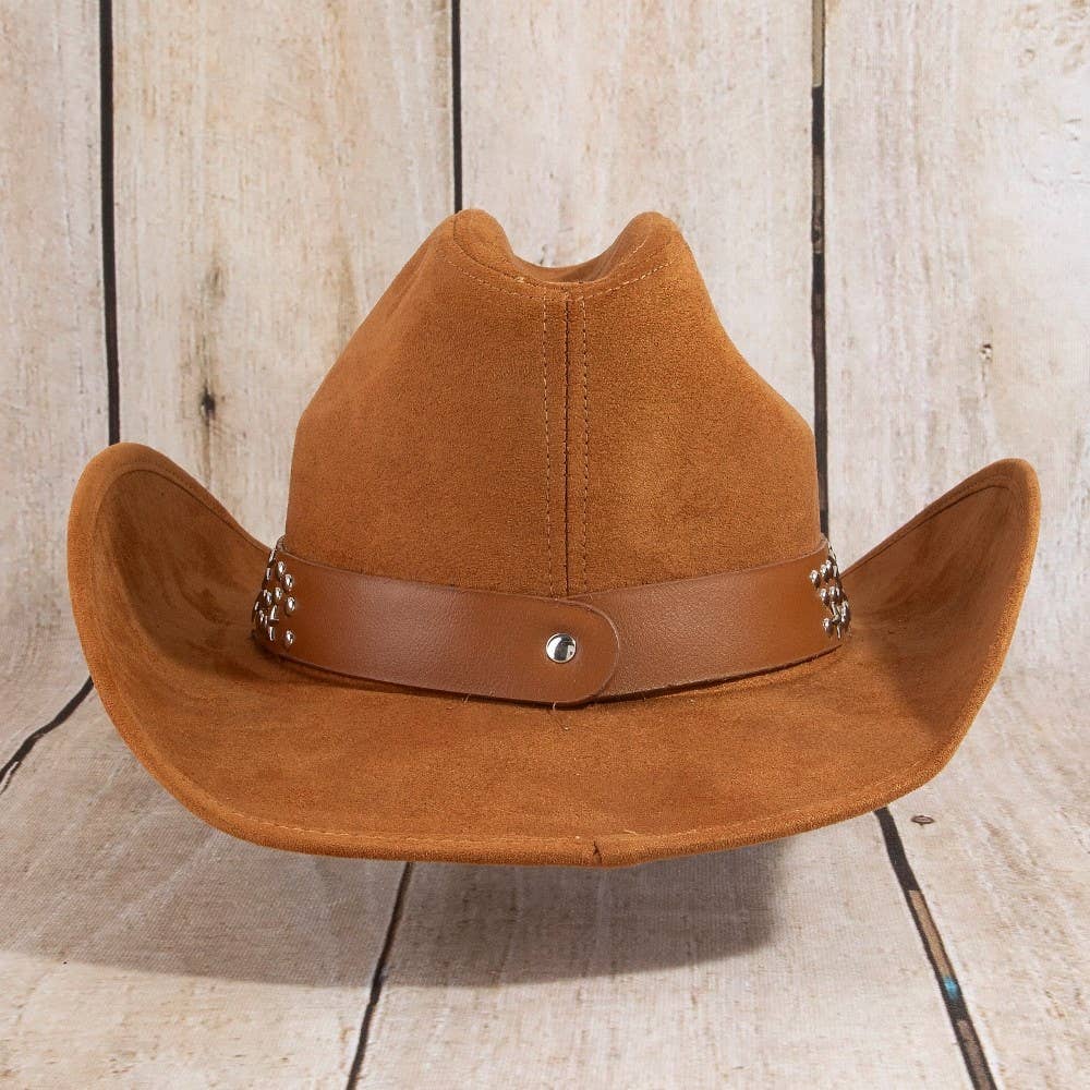 Embroidered Star Studded Cowboy Hat