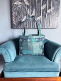 Nautical theme tote bag