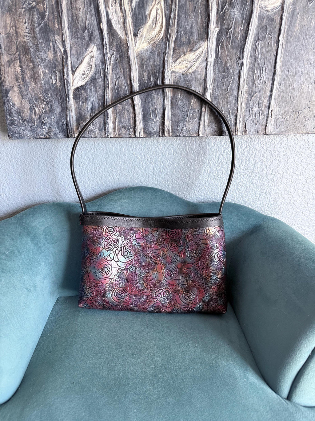 Handmade Floral Shoulder Bag