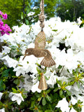 Mini Hummingbird Wind Chime - Copper State Home + Iron