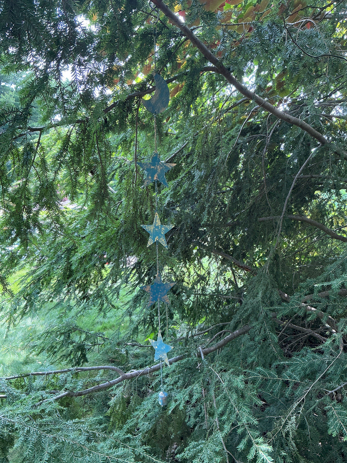 Starfall Wind Chime - Copper State Home + Iron