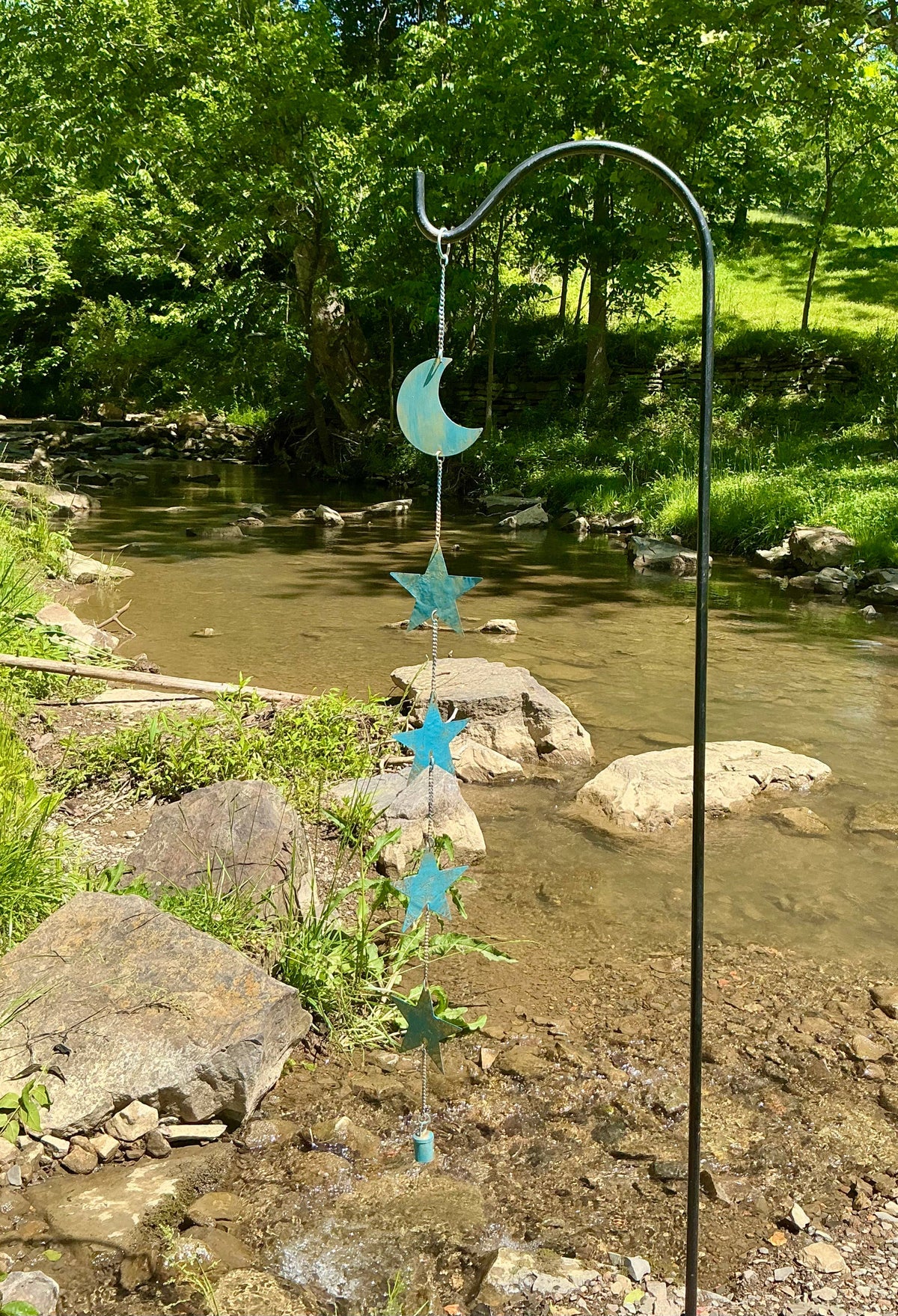 Starfall Wind Chime - Copper State Home + Iron
