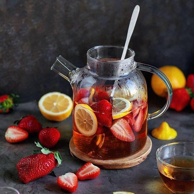 Thermo Glass Teapot 54 Fl Oz | High temperature and shock resistant - Copper State Home + Iron